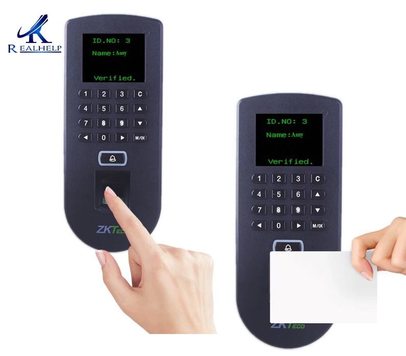 

Zkteco TF19 RS232/485 TCP/IP Fingerprint sensor Biometric Access control Wiegand Signal RFID card reader with ZKAccess 3.5