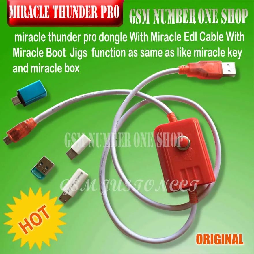 Чудо-бокс/чудо-Тандер pro key Miracle pro Thunder dongle + кабель Miracle thunder pro dongle без необходимости miralce коробка и ключ