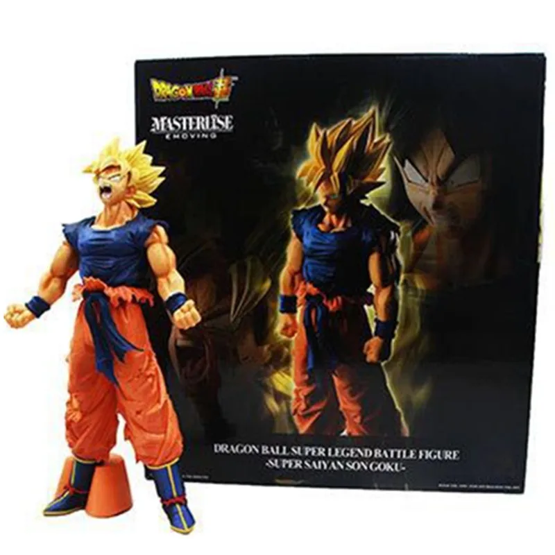 10 &quotДраконий жемчуг Супер Saiyan Kakarotto взрывоопасный газ броли битва ПВХ фигурка