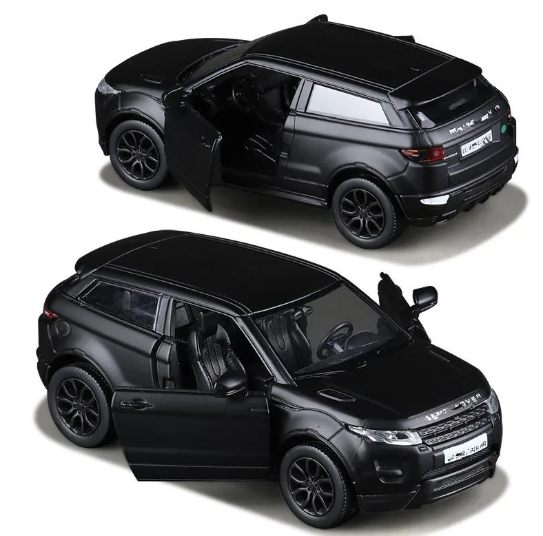 

Matte black SUV 1:36 scale alloy pull back car toys diecast metal model toy vehicles collection model toy car free shipping