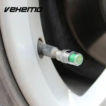 

Vehemo 4Pcs/Set Car Tire Monitoring Tire Pressure Monitoring Indicator TPMS Driving Safety Safety Warning Precise Monitor