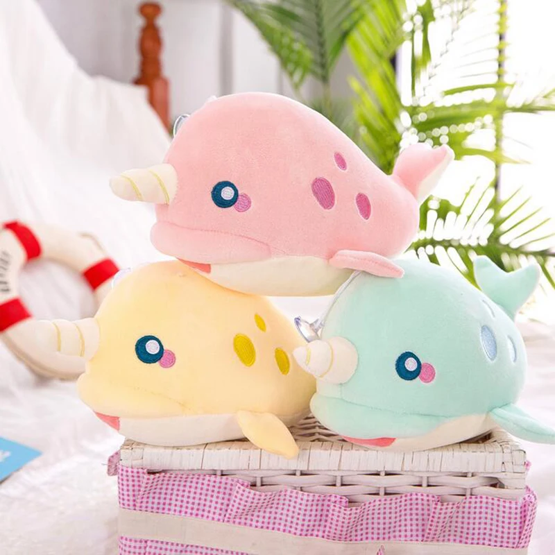 

Cute Toy Whale Cotton Stuffed Animal Dolls Children Plush Toys Kids Christmas Gifts Toys for Baby Girls Boys Mini Plush Doll