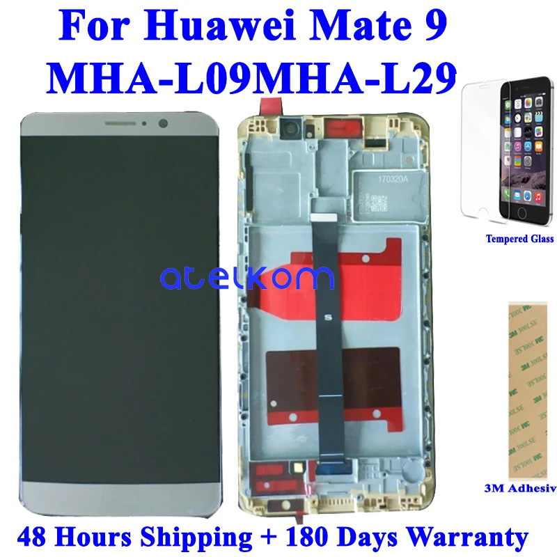 

LCD Display For Huawei Mate 9 LCD Mate 9 LCD Display For Huawei Mate 9 MHA-L09 Display LCD Screen Touch Digitizer Assembly