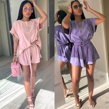 

Spring Summer Women Two Piece Set Top and Pants Plus Size Outfits Tracksuit Sweatsuit Outfit Casual Sets Street