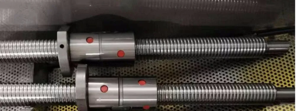 

DFU2005 2set 500/500mm Precision rolled ballscrews end machining for bk/bf15