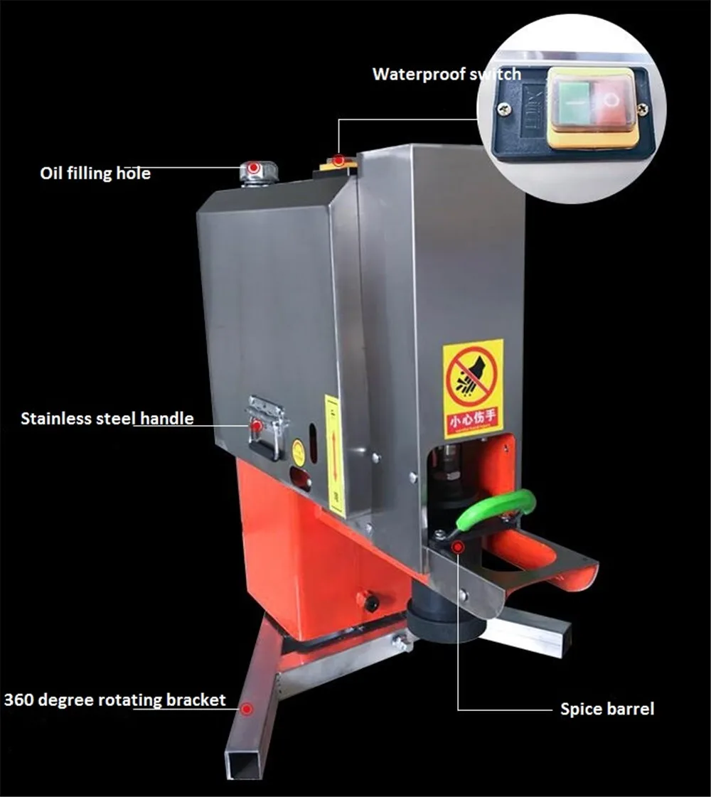 hydraulic incense stick extruder01