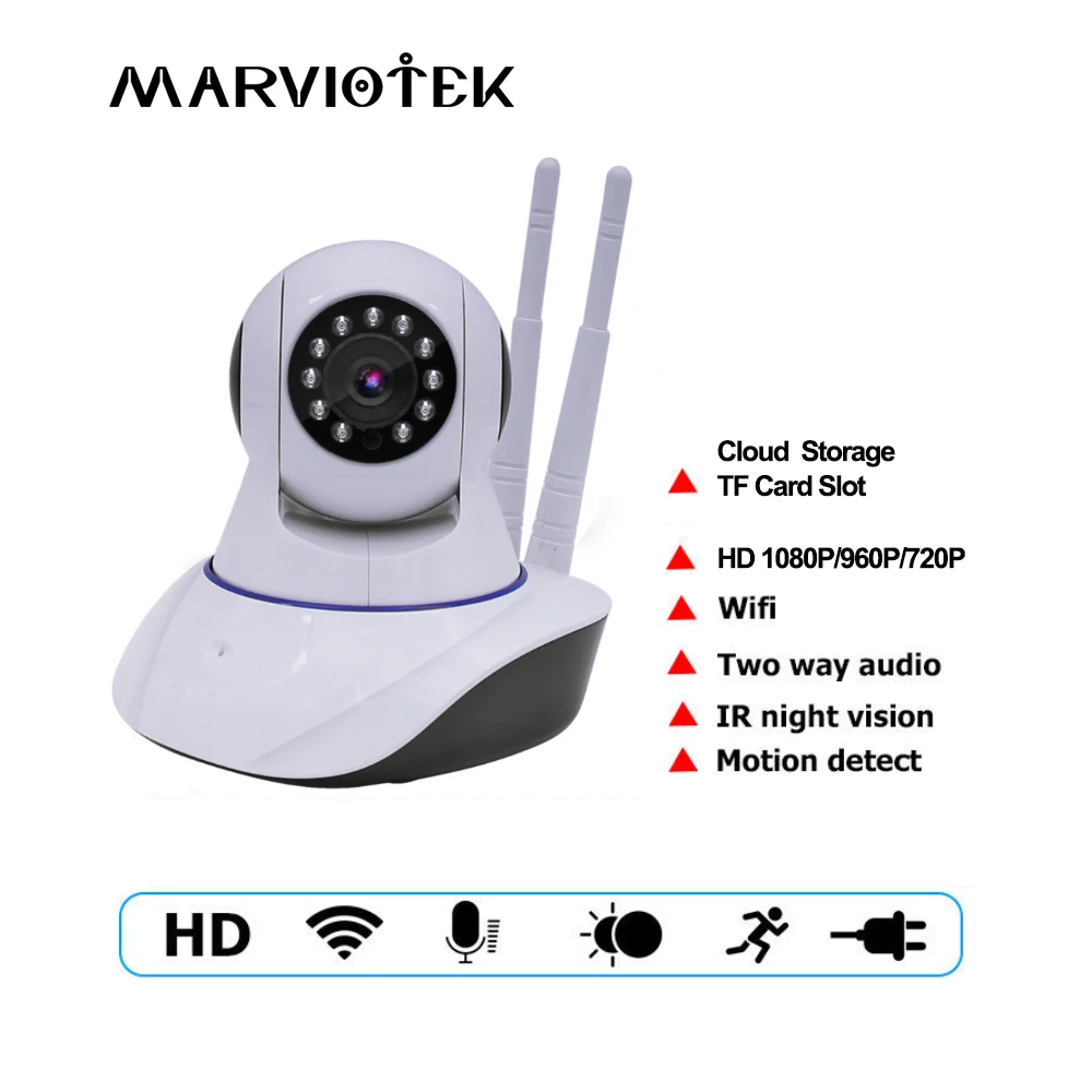

1080P IP Camera Wifi Video Surveillance Camera Wireless Mini Camera HD Smart CCTV Camera Wifi IR Night Vision Two-way audio