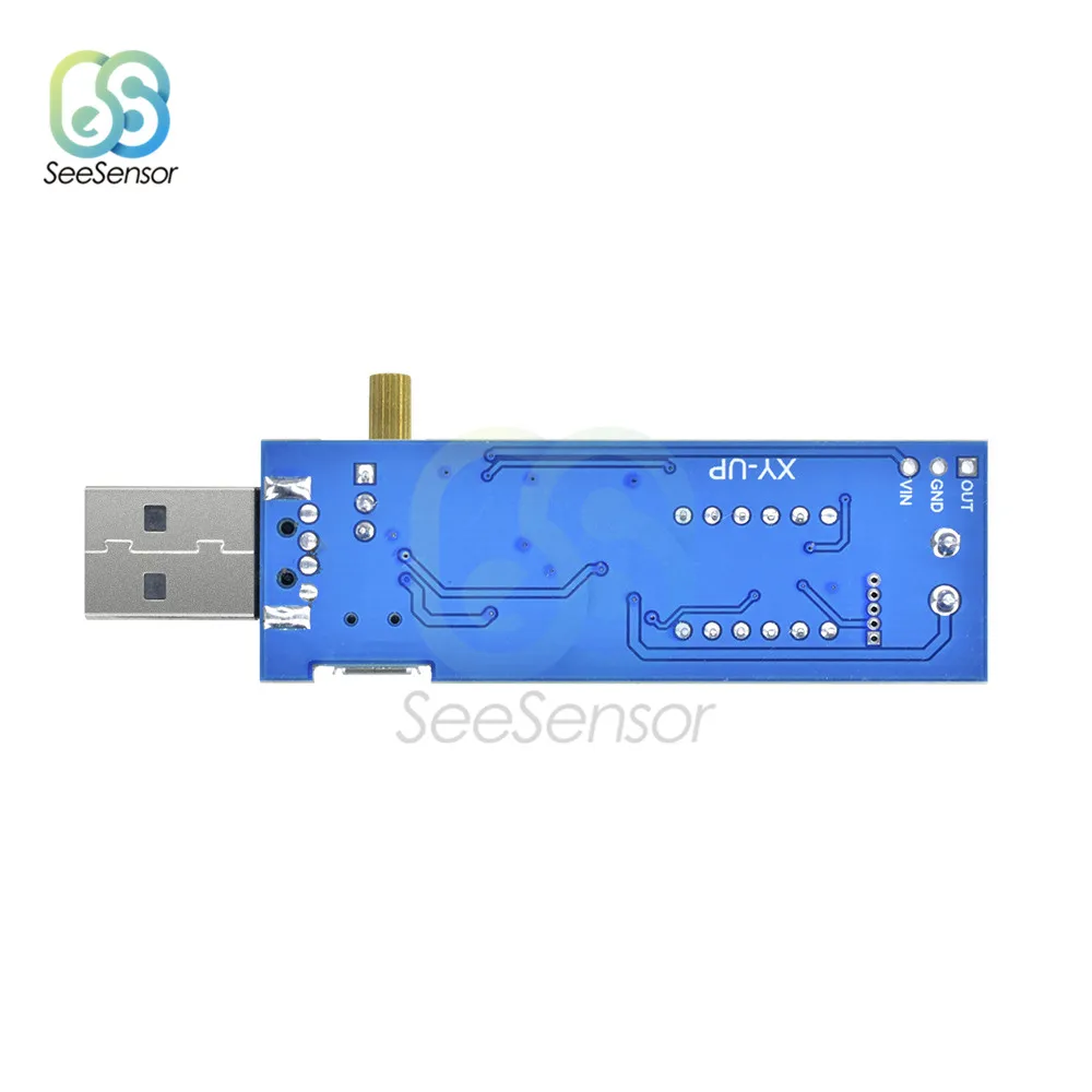 DC-DC 5V to 1.2-24V Micro USB Step UP/Down Power Supply Module Adjustable Boost Buck Converter LED Digital Display