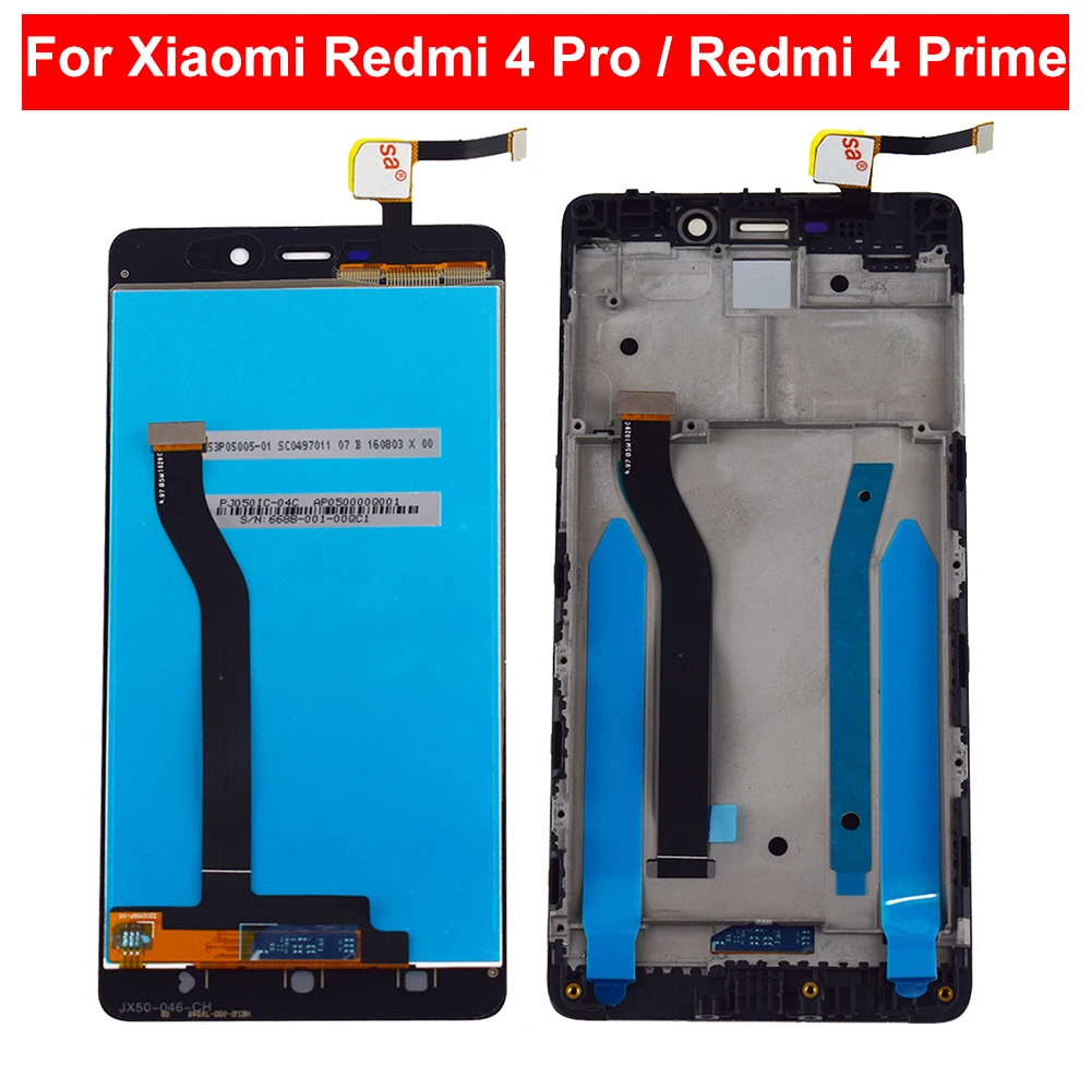 ЖК экран для Xiaomi Redmi 4 Pro Prime сенсорный панель с дигитайзером датчик в сборе