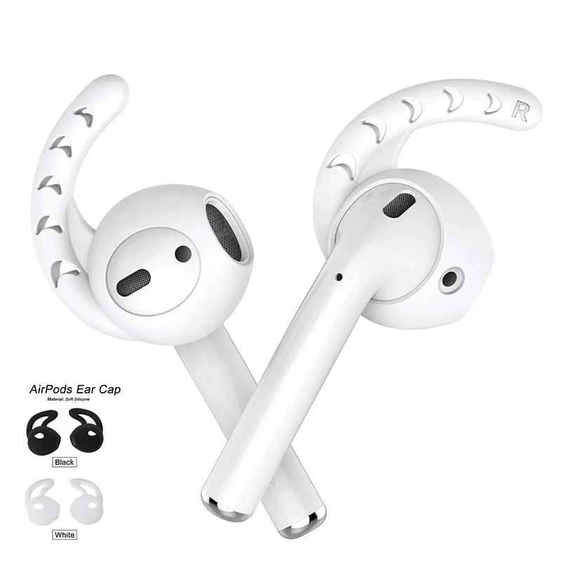 

Applicable to Air Pods Cover Silicone Anti-skid Cover Cover Earmuffs Hook Earphones for i10tws i12tws Headphone Case
