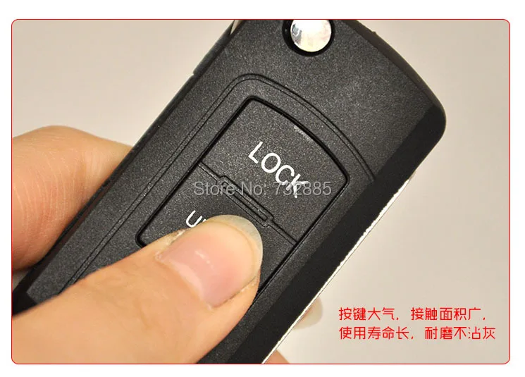 Right Blade Mitsubishi Hafei Racing Changfeng Pajero V73 Outlander Modified key shell 2 Button  (27).jpg