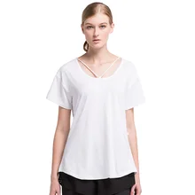 Женские спортивные футболки для бега дышащие быстросохнущие летние топы с короткими рукавами для тренировок