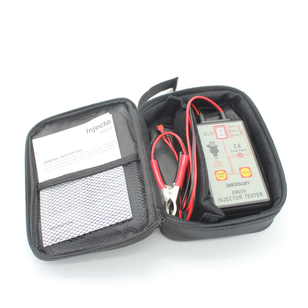 Fuel Injector Tester System Analyzer Scan Tool EM276 4 Pluse Modes