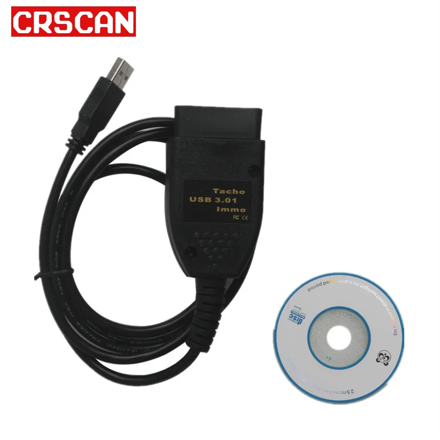 Tacho 3 01 + для Opel Подушка безопасности Immo сканер читатель Pin считыватель кода USB