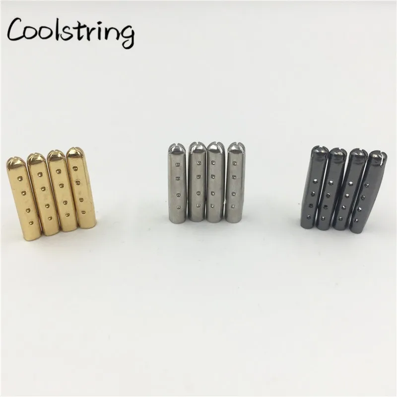 Coolstring 4pcs/1Set 3.8*22mm bullet metal aglets Shoe Lace Tips Replacement Head for Shoestrings Clothes Accessories Drawstring