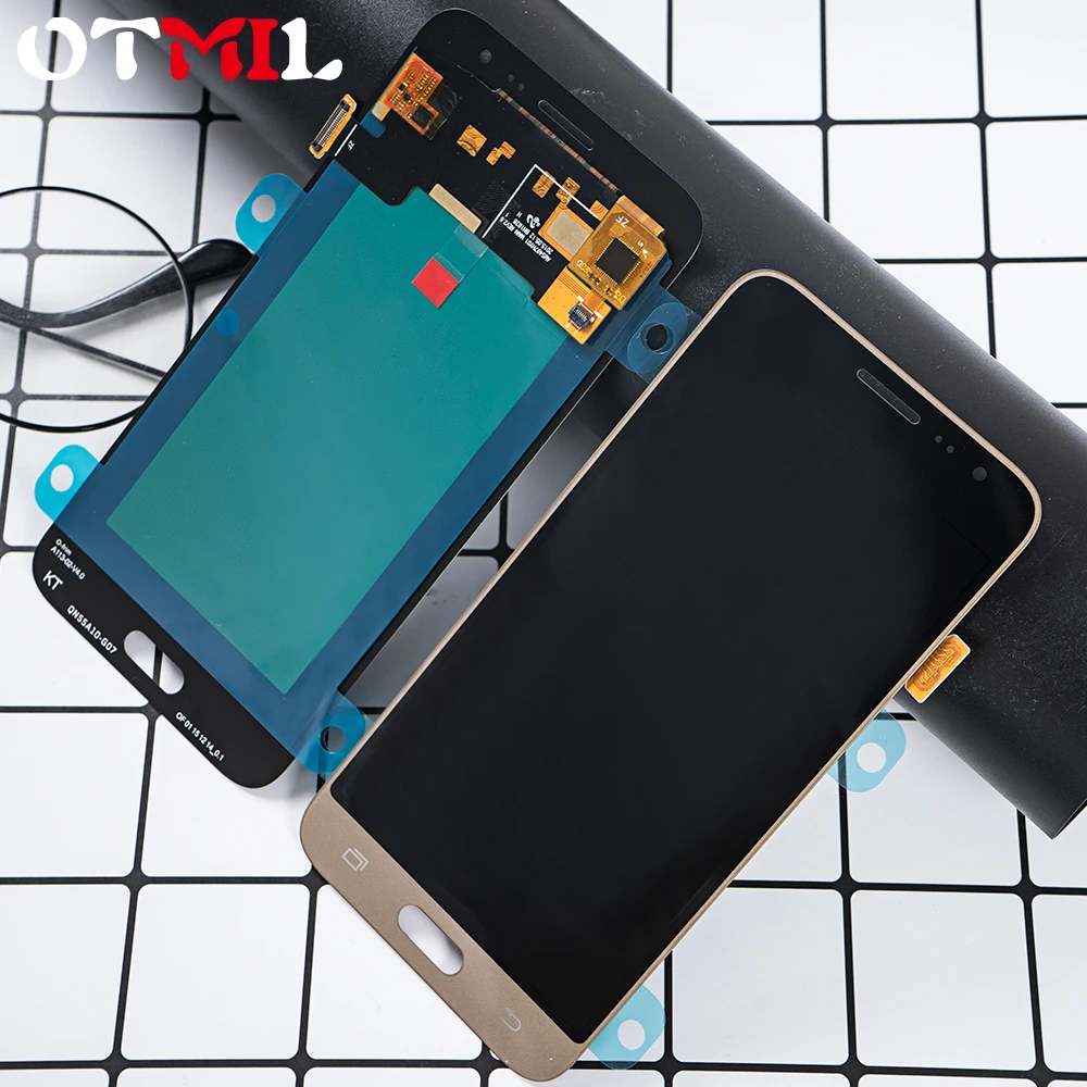 

Super AMOLED 5.0'' LCD For SAMSUNG Galaxy J320 LCD Touch Screen Digitizer For SAMSUNG J3 2016 Display J320F J320H J320M J320N