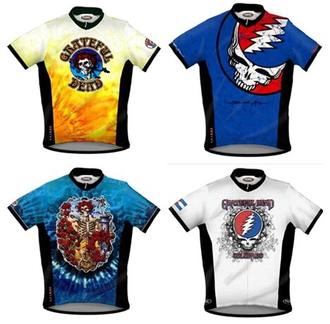 grateful dead bicycle jersey