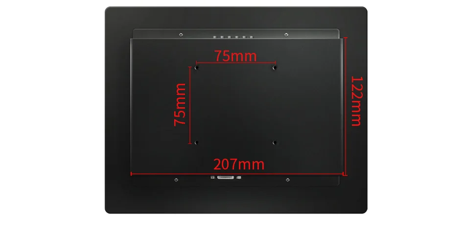 M121-EC/Faismars 12,1 дюймов 1024x768 встроенный металлический и алюминиевый каркас емкостный сенсорный экран промышленный монитор с интерфейсом HDMI