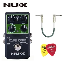 NUX Tape Core Deluxe Echo Effect Pedal, 7 Models Delay Effects True Bypass Guitar Effect Pedal for Guitar Bass - Lightwish