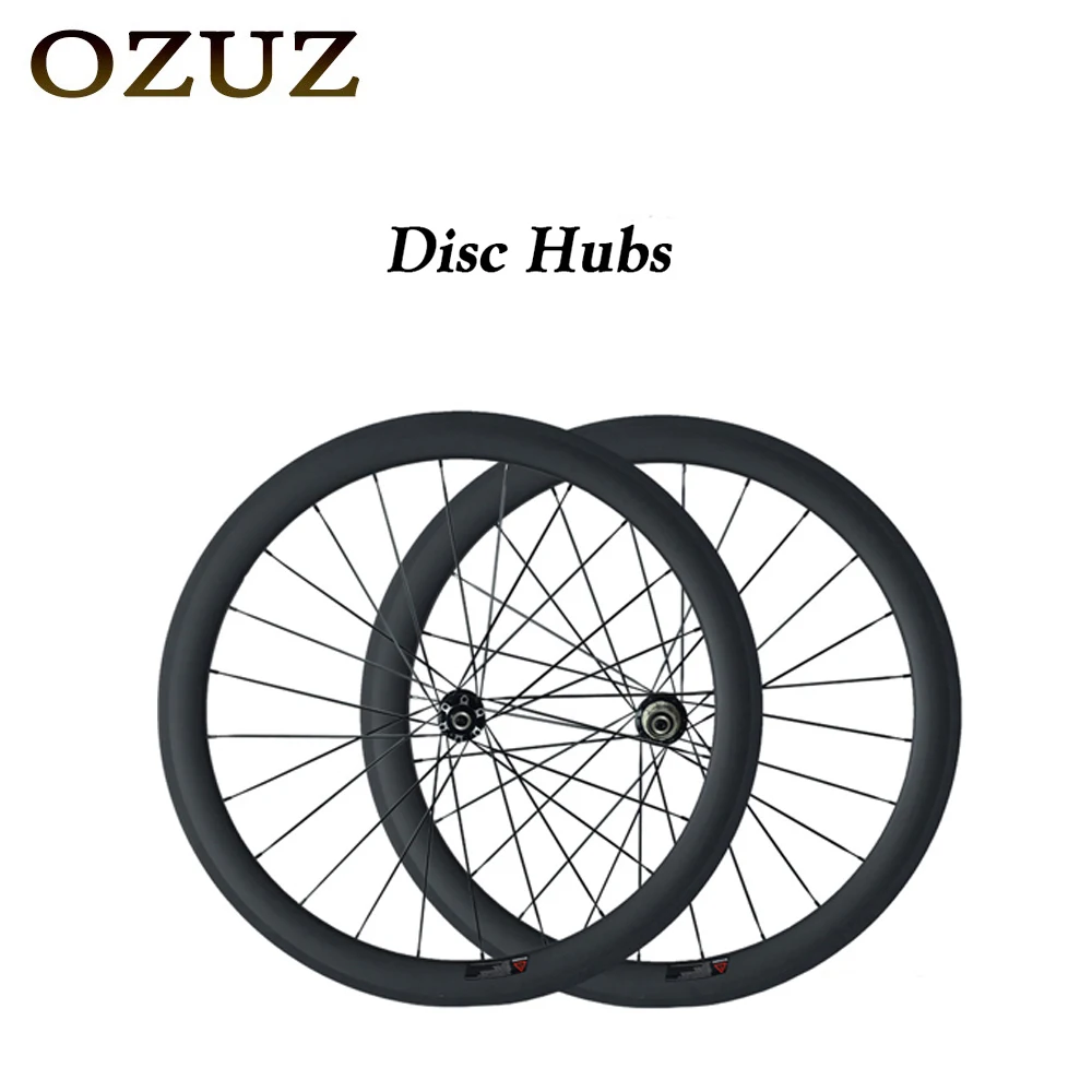 

Road Disc brake 50mm depth 23mm width clincher carbon wheels 700C road cyclocross bike wheel 3k matte or glossy 494 cnspoke