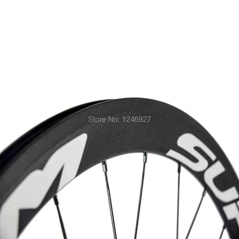 Carbon Fibre Toray T700 Carbon Wheelset 50mm Depth Carbon Wheel Superteam Carbon Road Bike Wheels
