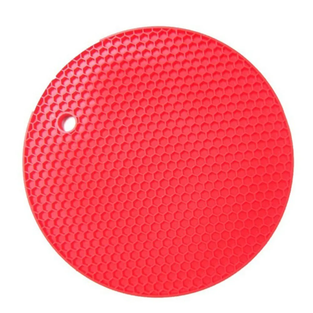

Heat Resistant Durable Silicone Table Mat Placemat Non-slip Pan Pot Holder Mat