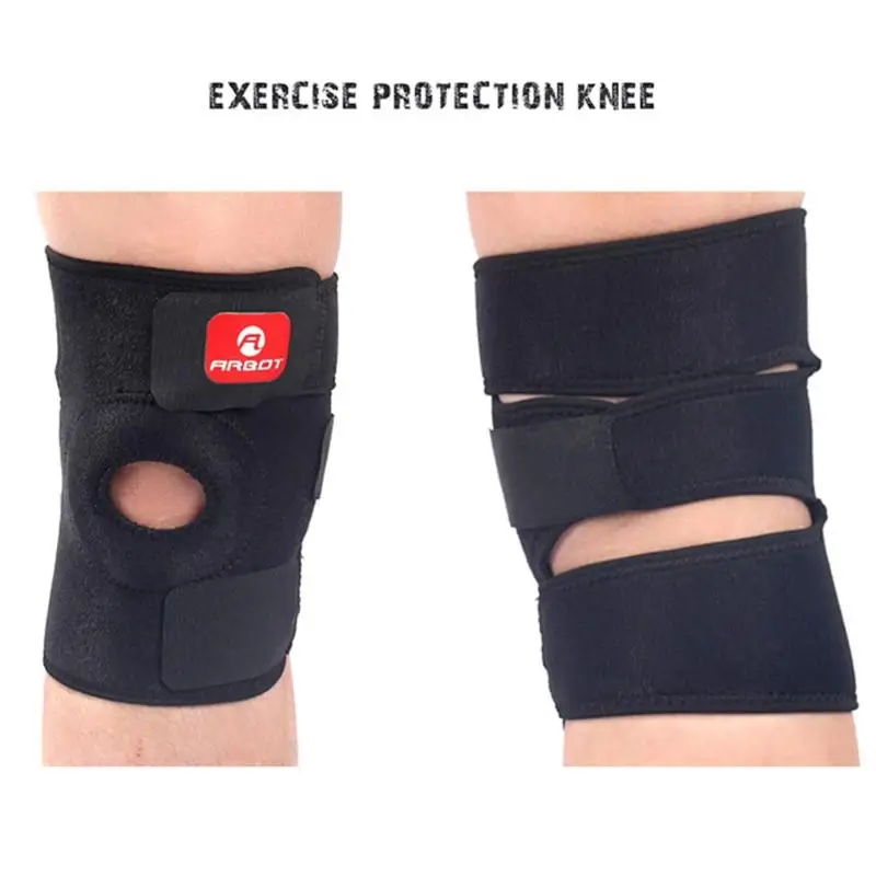 Nature Hike Adjustable Elastic Knee Support Brace Kneepad Patella Knee Pads Hole Sports Kneepad Safety Guard Strap For Running Nature Hike Adjustable Elastic Knee Support Brace Kneepad Patella Knee Pads Hole Sports Kneepad Safety Guard Strap For Running