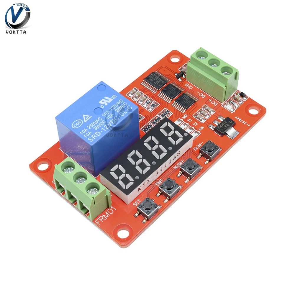 12V реле с встроенной функцией спуска затвора таймером Термальность ПЛК задержка