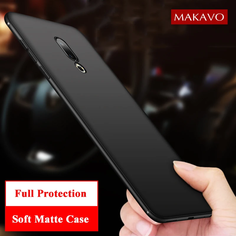 MAKAVO чехол для Meizu 16th с полной защитой мягкий силиконовый матовый телефона s 16