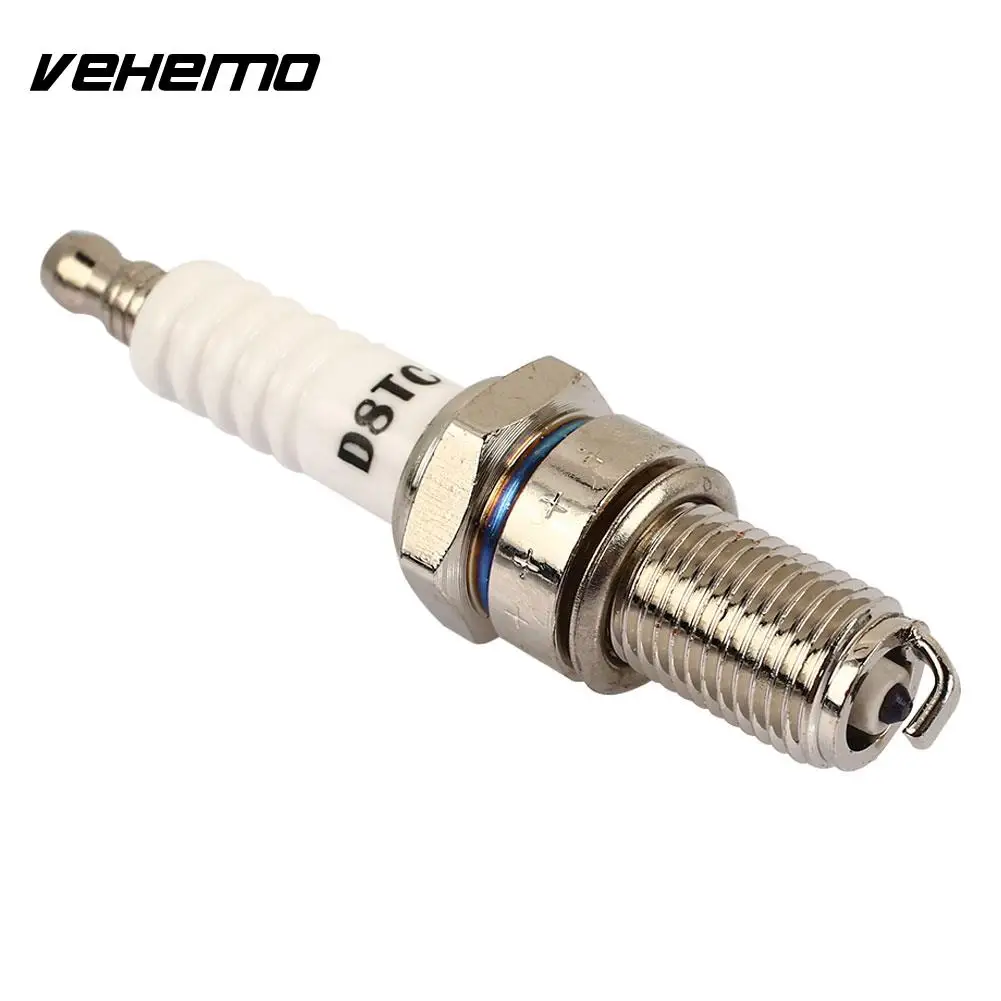 

D8TC Moped Scooter Spark Plug Alloy Scooter Motorcycle Spark Plug Dirt Bike Spark Plug ATV for CG 125