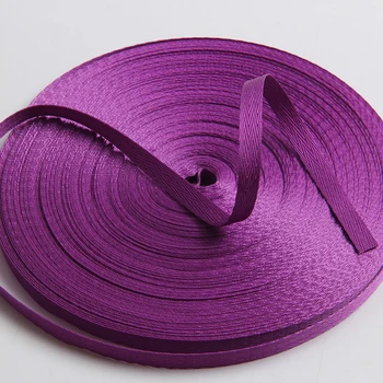 

10mm purple color nylon ribbon bias grosgrain binding 3/8"