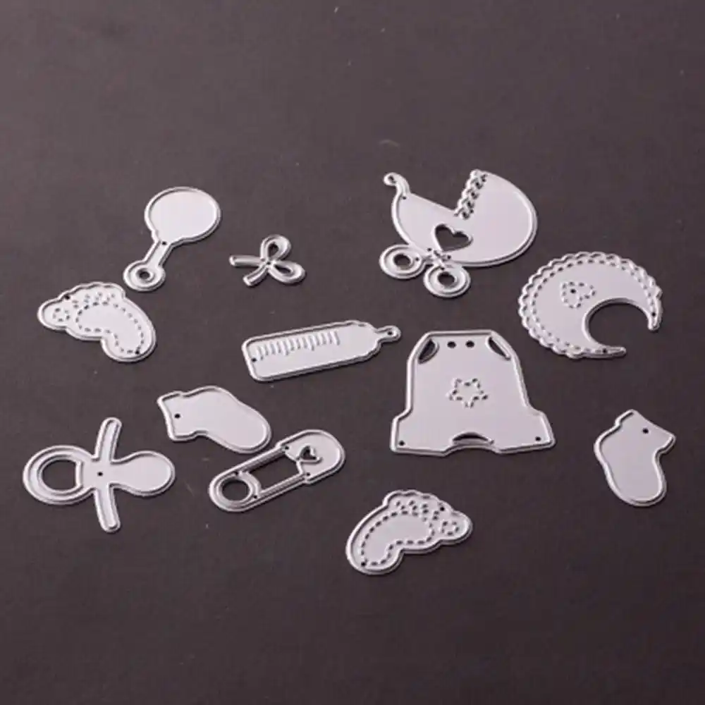 EXCEART Troqueles de Corte en Forma de Coche Diy Scrapbook Suministros Troquelados de Metal para Hacer Tarjetas de Papel en Relieve Decoraci/ón de Arte Artesanal de Navidad