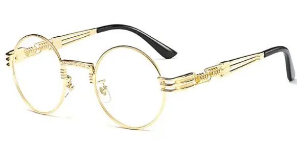 gold with clear