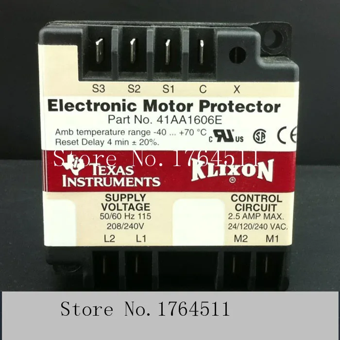 

[BELLA] US KLIXON Texas 41AA1606E refrigeration compressor protection