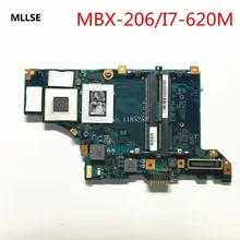 MBX-206 материнская плата для sony VPCZ1 MBX 206 материнская плата с I7-620M процессором протестированная