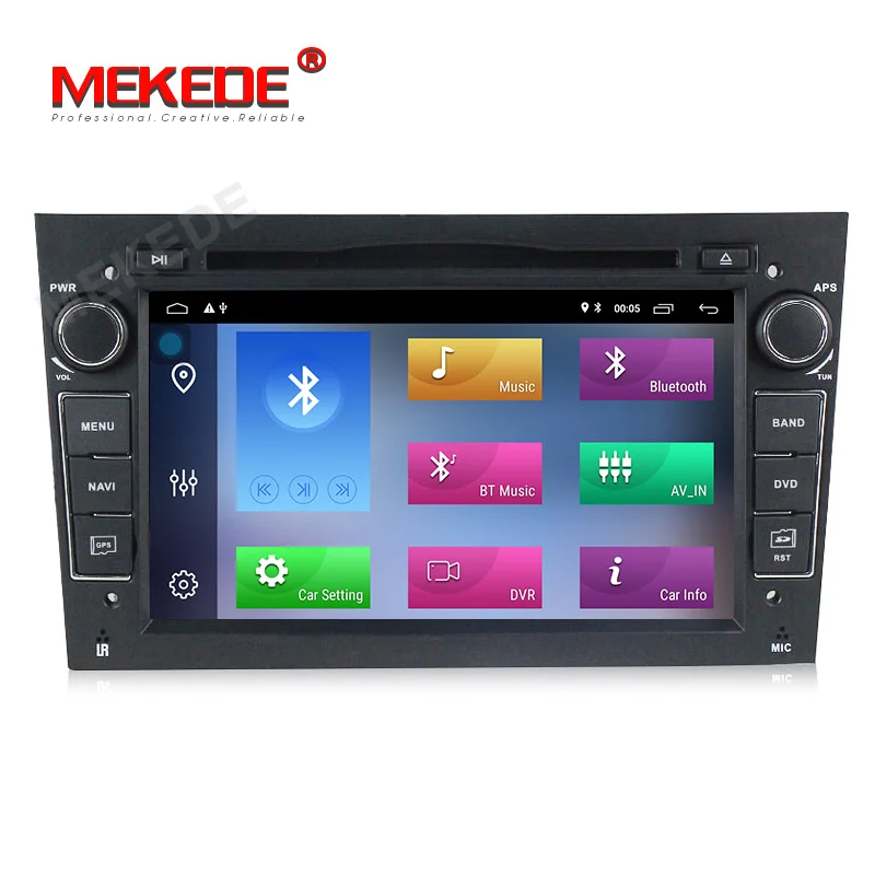 Best android 9.1 2+32G Touch Screen Car DVD Player GPS Navigation System For Opel Zafira B Vectra C D Antara Astra H G Combo DAB+ 1