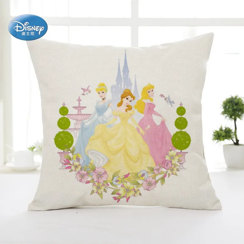 Disney Cartoon Cute Winnie Mermaid Princess Decorative/nap PillowCases Cover Pillowsham Cushion Cover for Children 45x45cm