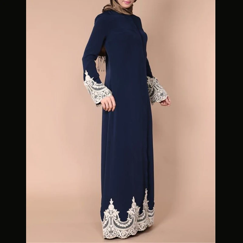 Abaya Dubai Kaftan Arabic Lace Maxi Kimono Hijab Muslim Dress Caftan Abayas For Women Elbise Turkish Islamic Clothing