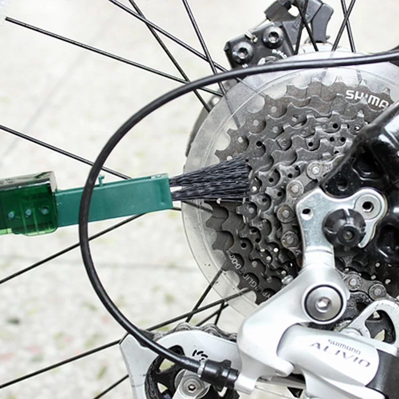 Flash Deal Portable Professional CYLION Bicycle Chain Cleaner Cycling Tyre Flywheel Brush Cleaner Bicicleta Bike Scrubber Cleaning Machine 4