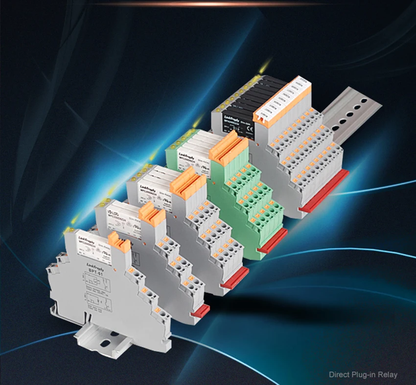 MPA240D2/05BPT 10 шт. подключаемый пружинный Программируемый Модуль реле напряжения 5VDC в 240VAC 2A выход DC AC SSR твердотельное реле Din