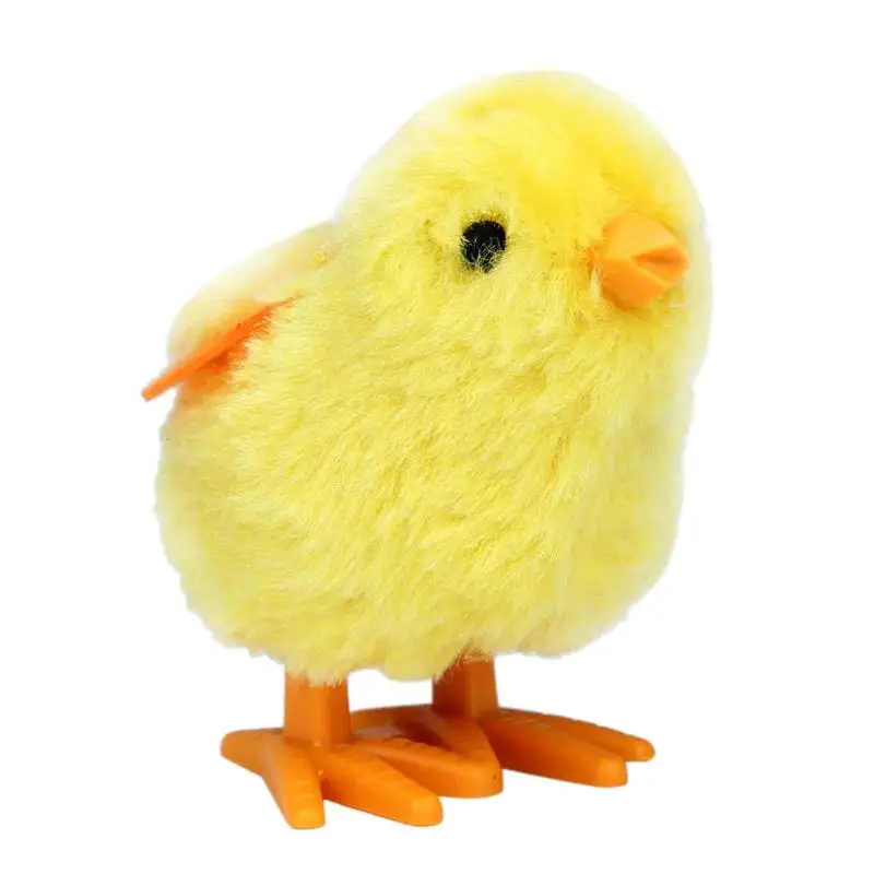 shaunyging 5045 New Infant Child toys Hopping Wind Up Easter Chick