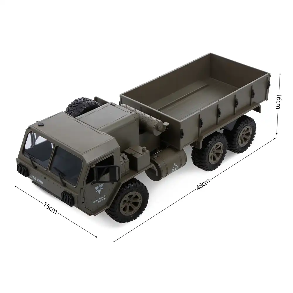 camion militar a control remoto