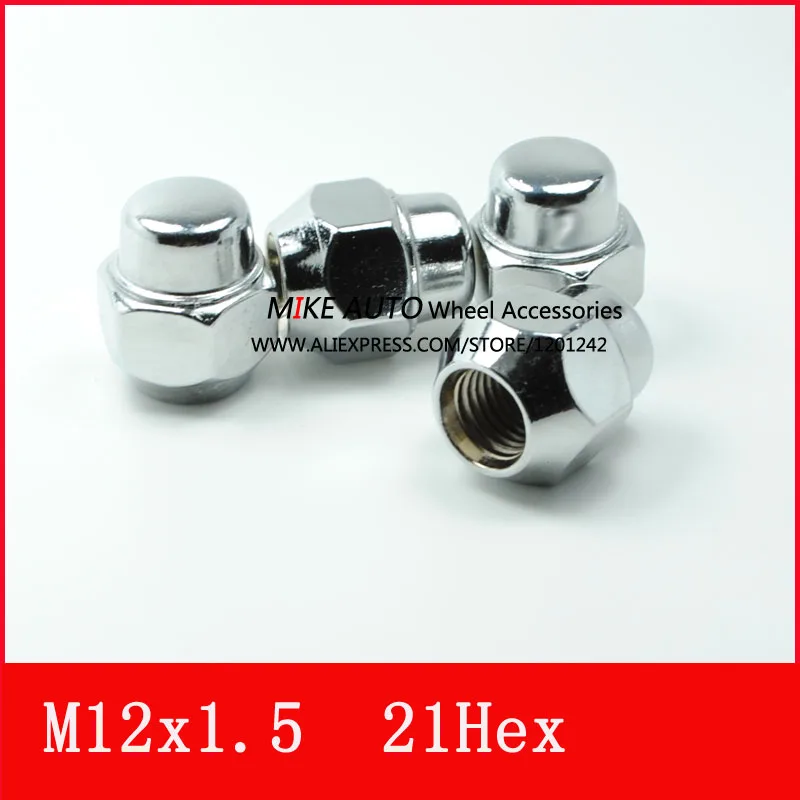 5 шт. M12x1.5 колеса шестигранные гайки для колеса/диски Mazda 3 Mazda6 CX 7|nuts for wheels|hex wheel