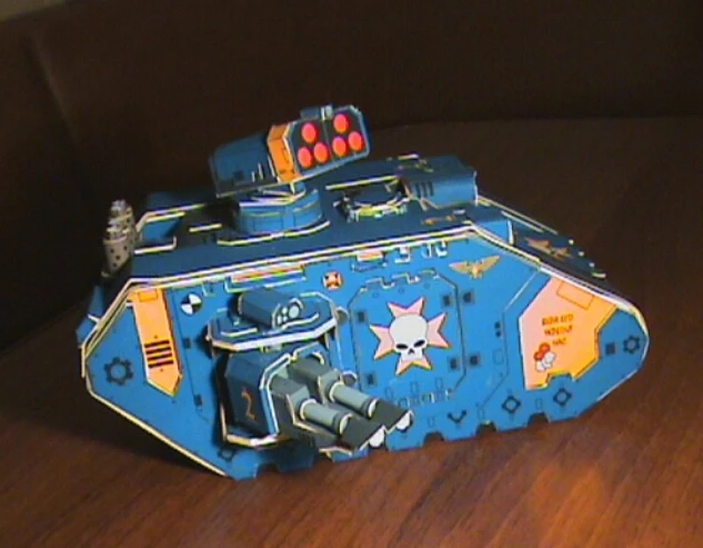 Land Raider Helios3D бумажная модель DIY