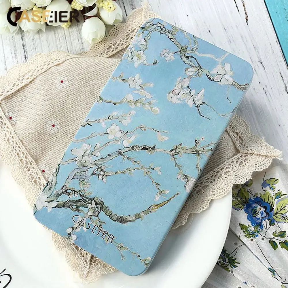 

CASEIER Patterned Phone Cases Package Gift Box For Phone Case High-quality Iron Metal Hard Box Holiday Gift wrap Luxury Pouch