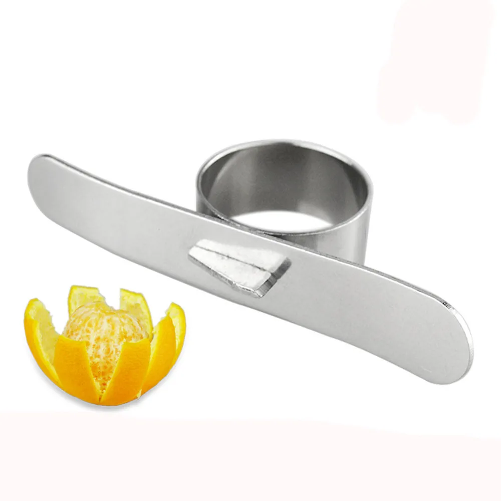 

1 PC Stainless Steel Fruit Lemon Orange Opener Peeler Slicer Cutter Kitchen Tools for various kinds of fruit's peels