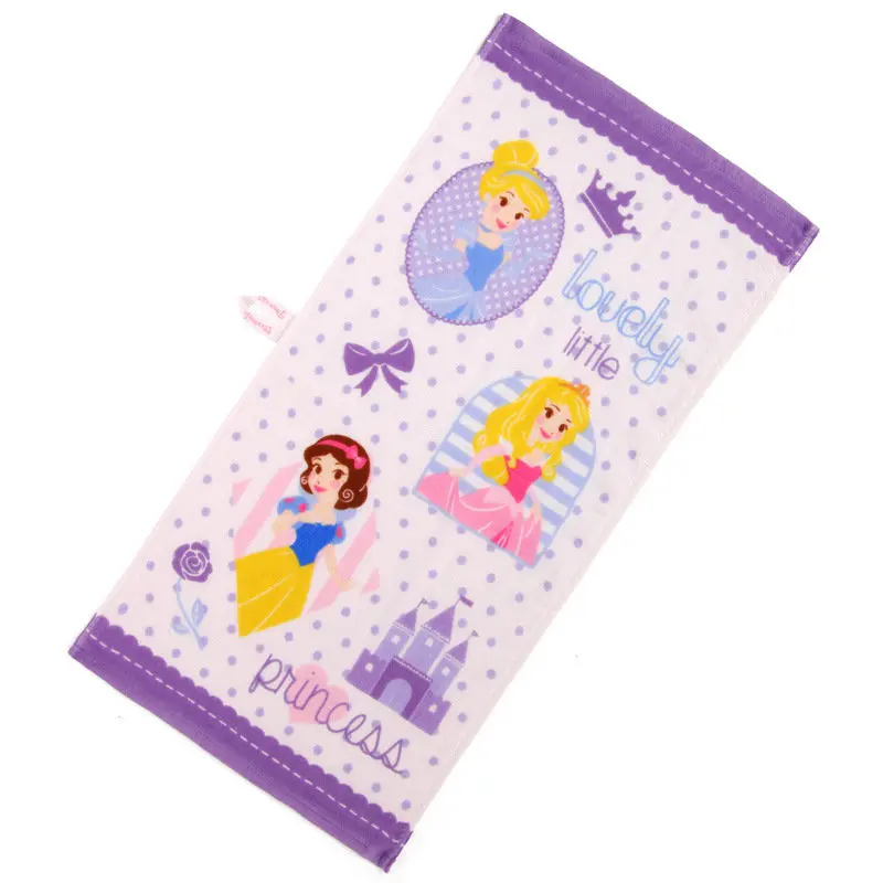 Disney Princess series маленькое милое детское полотенце хлопковое для малышей 25*50 см