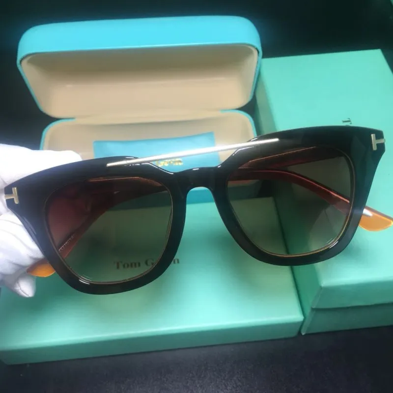 Высококачественные модные зеркальные солнцезащитные очки для мужчин, фирменный дизайн, TF солнцезащитные очки для женщин, UV400 Oculos De Sol Feminino с коробкой