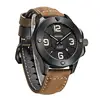 47mm Parnis dial negro de cristal de zafiro DE LA FECHA carcasa de PVD luminosa 21 Miyota automática viento Movimiento de los hombres ► Foto 2/6