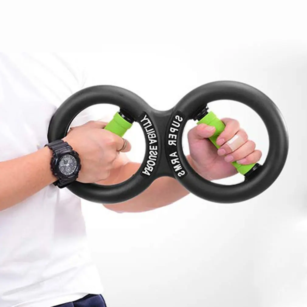 

Badminton 8 Shaped Wrist Power Device Forearm Hand Arm Exerciser Strength Training Fitness Equipment